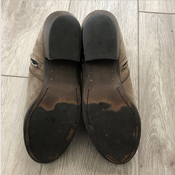 Sam Edelman Petty Moss Ankle Booties Suede Booties - Picture 5 of 5